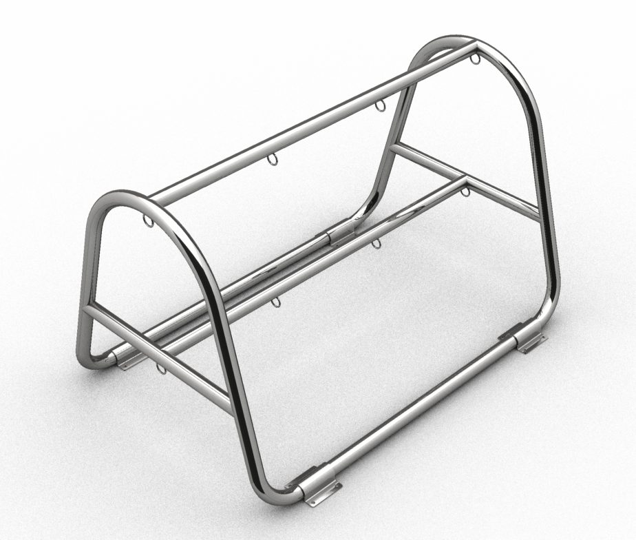 Tankholder rack series 2176 Sale Nautical Accessories in stainless
